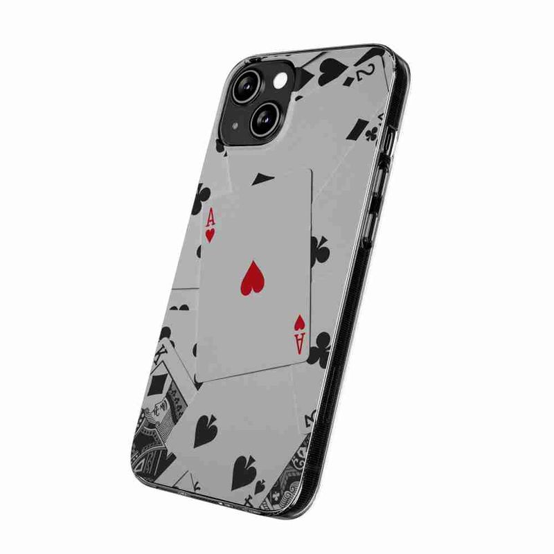 Laptop, Telefoane si Tablete - Telefoane mobile si accesorii - Accesorii Telefoane - Huse telefoane - Husa compatibila cu Samsung Galaxy A11 Silicon Gel Tpu Model Carti Poker - Infinity.ro