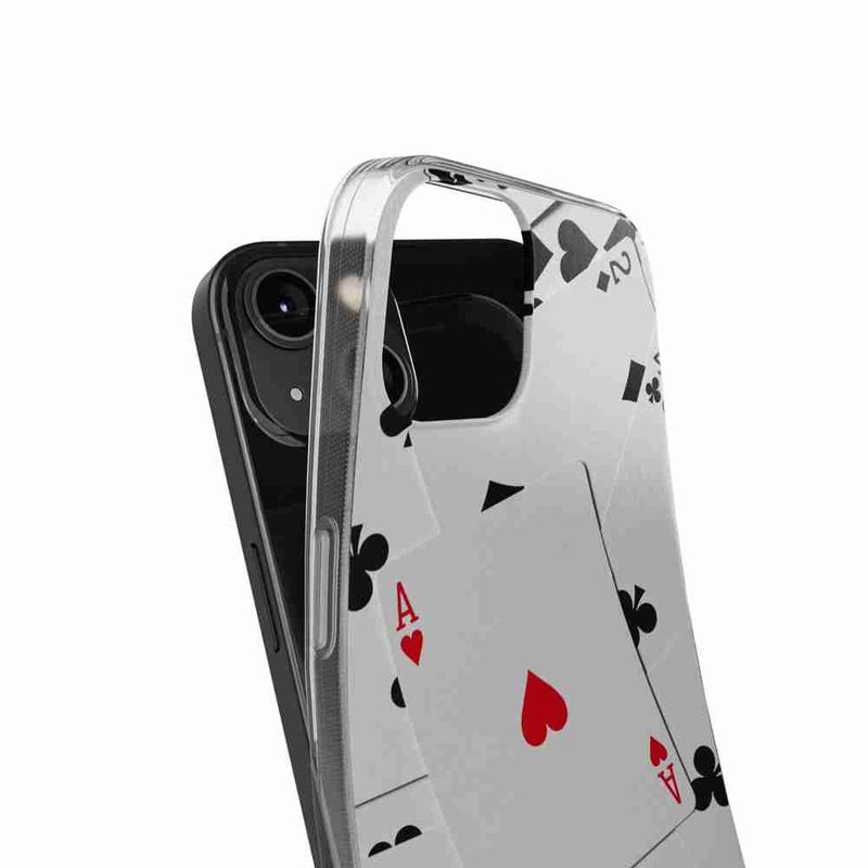 Laptop, Telefoane si Tablete - Telefoane mobile si accesorii - Accesorii Telefoane - Huse telefoane - Husa compatibila cu Samsung Galaxy A11 Silicon Gel Tpu Model Carti Poker - Infinity.ro