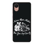 Laptop, Telefoane si Tablete - Telefoane mobile si accesorii - Accesorii Telefoane - Huse telefoane - Husa compatibila cu Samsung Galaxy A03 Core Silicon Gel Tpu Model Never Ride Faster - Infinity.ro