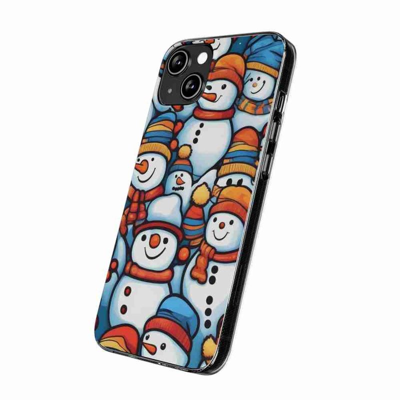 Laptop, Telefoane si Tablete - Telefoane mobile si accesorii - Accesorii Telefoane - Huse telefoane - Husa compatibila cu Realme C31 Silicon Gel Tpu Model Snowman Pattern - Infinity.ro