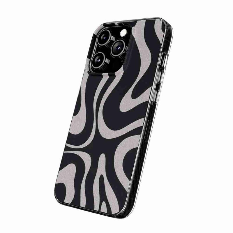 Laptop, Telefoane si Tablete - Telefoane mobile si accesorii - Accesorii Telefoane - Huse telefoane - Husa compatibila cu Oppo Reno13 F Silicon Gel Tpu Model Monochrome Hypnotic - Infinity.ro