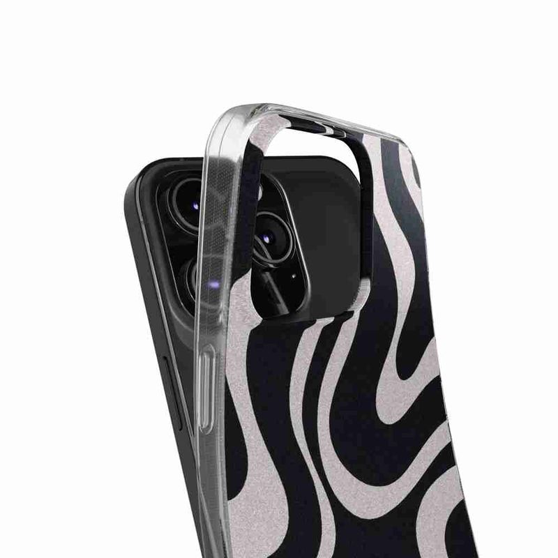 Laptop, Telefoane si Tablete - Telefoane mobile si accesorii - Accesorii Telefoane - Huse telefoane - Husa compatibila cu Oppo Reno13 F Silicon Gel Tpu Model Monochrome Hypnotic - Infinity.ro