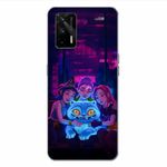 Laptop, Telefoane si Tablete - Telefoane mobile si accesorii - Accesorii Telefoane - Huse telefoane - Husa compatibila cu Realme GT Silicon Gel Tpu Model KPop Demon Hunters Happy Team - Infinity.ro