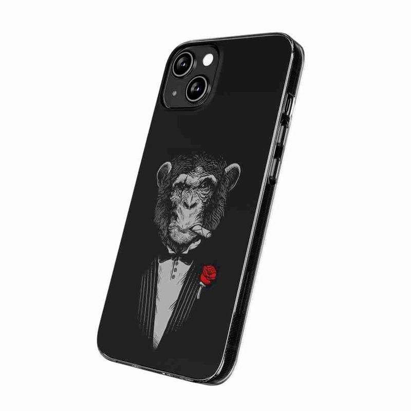Laptop, Telefoane si Tablete - Telefoane mobile si accesorii - Accesorii Telefoane - Huse telefoane - Husa compatibila cu Oppo Reno6 5G Silicon Gel Tpu Model Cigar Monkey - Infinity.ro