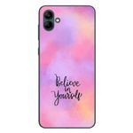 Laptop, Telefoane si Tablete - Telefoane mobile si accesorii - Accesorii Telefoane - Huse telefoane - Husa compatibila cu Samsung Galaxy A04 Silicon Gel Tpu Model Belive in Yourself - Infinity.ro