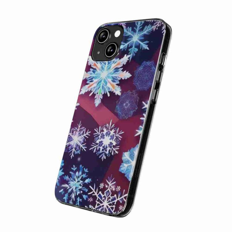 Laptop, Telefoane si Tablete - Telefoane mobile si accesorii - Accesorii Telefoane - Huse telefoane - Husa compatibila cu Realme C53 Silicon Gel Tpu Model Fulgi de Gheata - Infinity.ro