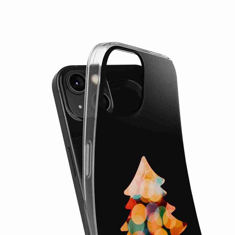 Laptop, Telefoane si Tablete - Telefoane mobile si accesorii - Accesorii Telefoane - Huse telefoane - Husa compatibila cu Oppo A98 5G Silicon Gel Tpu Model Craciun Brad Fundal Negru - Infinity.ro
