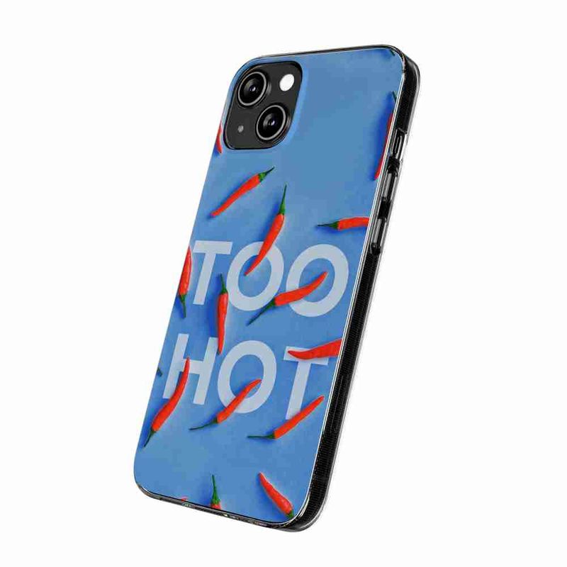 Laptop, Telefoane si Tablete - Telefoane mobile si accesorii - Accesorii Telefoane - Huse telefoane - Husa compatibila cu Samsung Galaxy A03 Core Silicon Gel Tpu Model Mesaj Too Hot - Infinity.ro
