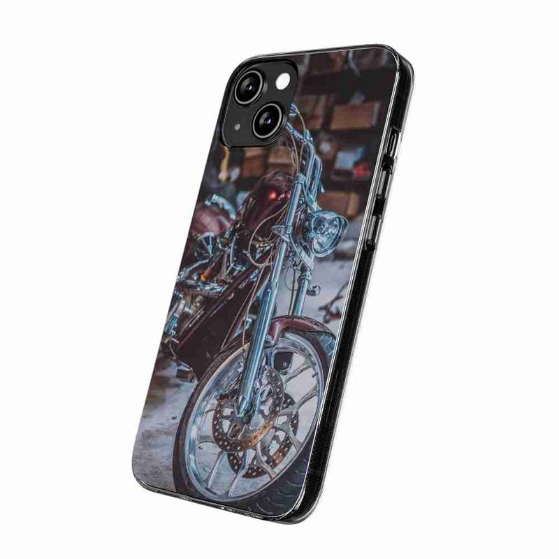 Laptop, Telefoane si Tablete - Telefoane mobile si accesorii - Accesorii Telefoane - Huse telefoane - Husa compatibila cu Realme 8 Pro Silicon Gel Tpu Model Harley Garage - Infinity.ro