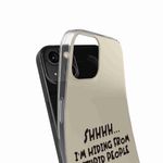 Laptop, Telefoane si Tablete - Telefoane mobile si accesorii - Accesorii Telefoane - Huse telefoane - Husa compatibila cu Oppo A80 Silicon Gel Tpu Model Mesaj Minion Shhhh - Infinity.ro
