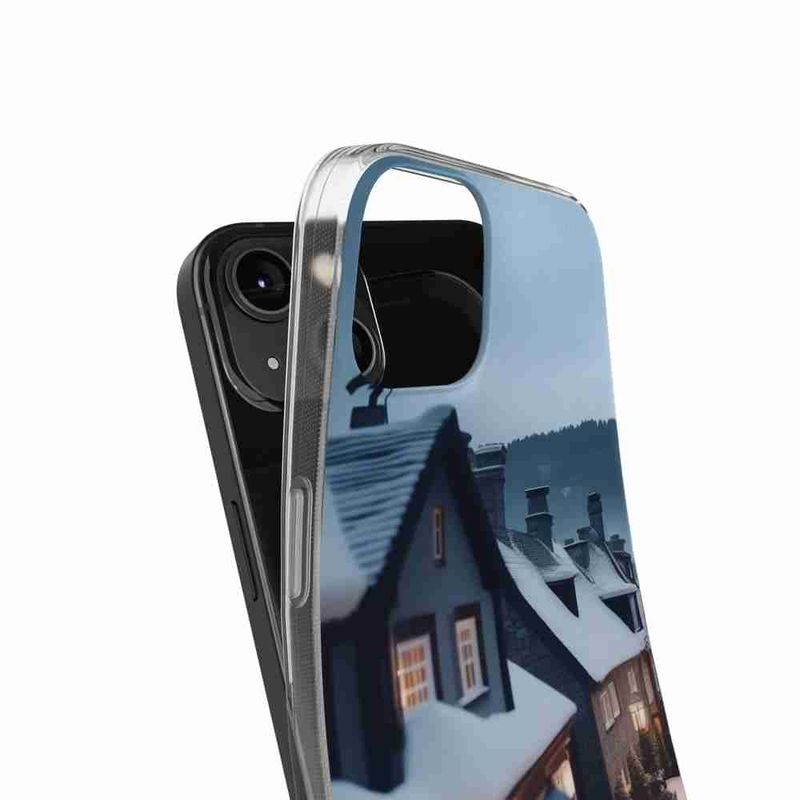 Laptop, Telefoane si Tablete - Telefoane mobile si accesorii - Accesorii Telefoane - Huse telefoane - Husa compatibila cu Oppo Reno8 T 4G Silicon Gel Tpu Model Happy Winter - Infinity.ro