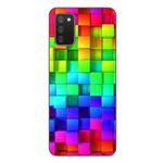 Laptop, Telefoane si Tablete - Telefoane mobile si accesorii - Accesorii Telefoane - Huse telefoane - Husa compatibila cu Samsung Galaxy A03s Silicon Gel Tpu Model Colorful Cubes - Infinity.ro
