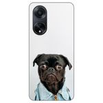 Laptop, Telefoane si Tablete - Telefoane mobile si accesorii - Accesorii Telefoane - Huse telefoane - Husa compatibila cu Oppo A98 5G Silicon Gel Tpu Model Pug Fashion - Infinity.ro