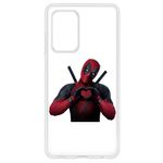 Laptop, Telefoane si Tablete - Telefoane mobile si accesorii - Accesorii Telefoane - Huse telefoane - Husa compatibila cu Samsung Galaxy A03S Silicon Transparenta Model Deadpool Heart - Infinity.ro