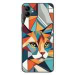 Laptop, Telefoane si Tablete - Telefoane mobile si accesorii - Accesorii Telefoane - Huse telefoane - Husa compatibila cu Samsung Galaxy A04 Silicon Gel Tpu Model Cubic Cat Art - Infinity.ro