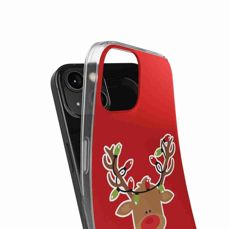 Laptop, Telefoane si Tablete - Telefoane mobile si accesorii - Accesorii Telefoane - Huse telefoane - Husa compatibila cu Realme GT Master Silicon Gel Tpu Model Craciun Ren Happy Holiday - Infinity.ro