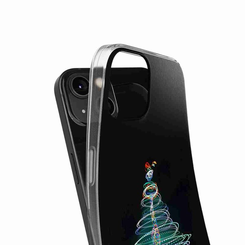 Laptop, Telefoane si Tablete - Telefoane mobile si accesorii - Accesorii Telefoane - Huse telefoane - Husa compatibila cu Realme GT Silicon Gel Tpu Model Craciun Brad Neon - Infinity.ro