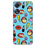 Laptop, Telefoane si Tablete - Telefoane mobile si accesorii - Accesorii Telefoane - Huse telefoane - Husa compatibila cu Oppo A78 4G (CPH2565) Silicon Gel Tpu Model Pop Art Lips - Infinity.ro