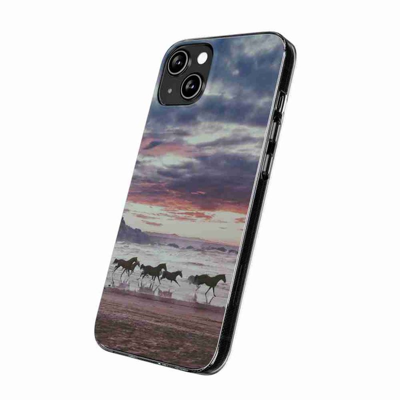 Laptop, Telefoane si Tablete - Telefoane mobile si accesorii - Accesorii Telefoane - Huse telefoane - Husa compatibila cu Oppo A96 4G Silicon Gel Tpu Model Cai Alergand - Infinity.ro
