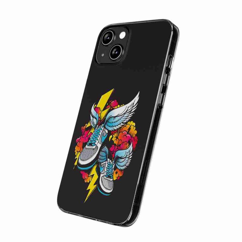 Laptop, Telefoane si Tablete - Telefoane mobile si accesorii - Accesorii Telefoane - Huse telefoane - Husa compatibila cu Oppo Reno6 Pro 5G Silicon Gel Tpu Model Fashion Sneakers - Infinity.ro