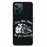 Laptop, Telefoane si Tablete - Telefoane mobile si accesorii - Accesorii Telefoane - Huse telefoane - Husa compatibila cu Realme C31 Silicon Gel Tpu Model Never Ride Faster - Infinity.ro
