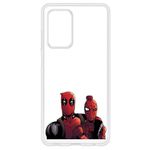 Laptop, Telefoane si Tablete - Telefoane mobile si accesorii - Accesorii Telefoane - Huse telefoane - Husa compatibila cu Samsung Galaxy A02S Silicon Transparenta Model Deadpool Friendship - Infinity.ro
