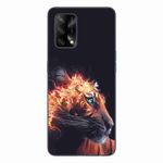 Laptop, Telefoane si Tablete - Telefoane mobile si accesorii - Accesorii Telefoane - Huse telefoane - Husa compatibila cu Oppo A74 4G Silicon Gel Tpu Model Flameborn Tiger - Infinity.ro