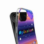 Laptop, Telefoane si Tablete - Telefoane mobile si accesorii - Accesorii Telefoane - Huse telefoane - Husa compatibila cu Samsung Galaxy A06 Silicon Gel Tpu Model Pixel Art Peisaj - Infinity.ro