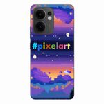 Laptop, Telefoane si Tablete - Telefoane mobile si accesorii - Accesorii Telefoane - Huse telefoane - Husa compatibila cu Oppo Reno13 F Silicon Gel Tpu Model Pixel Art Peisaj - Infinity.ro