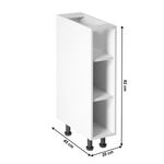Casa si Gradina - Mobilier - Dulapuri si sifoniere - Dulapuri - Dulap inferior, alb, ROYAL D20P - Infinity.ro