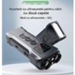 Petshop - Accesorii petshop - Dresaj animale - Dispozitiv calmare, Arvada PetPro P9, ultrasunete, lanterna, negru, 51.3x26.6x122.4mm - Infinity.ro