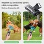 Petshop - Accesorii petshop - Dresaj animale - Dispozitiv calmare, Arvada PetPro P9, ultrasunete, lanterna, negru, 51.3x26.6x122.4mm - Infinity.ro