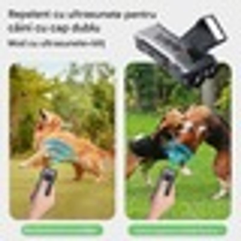 Petshop - Accesorii petshop - Dresaj animale - Dispozitiv calmare, Arvada PetPro P9, ultrasunete, lanterna, negru, 51.3x26.6x122.4mm - Infinity.ro