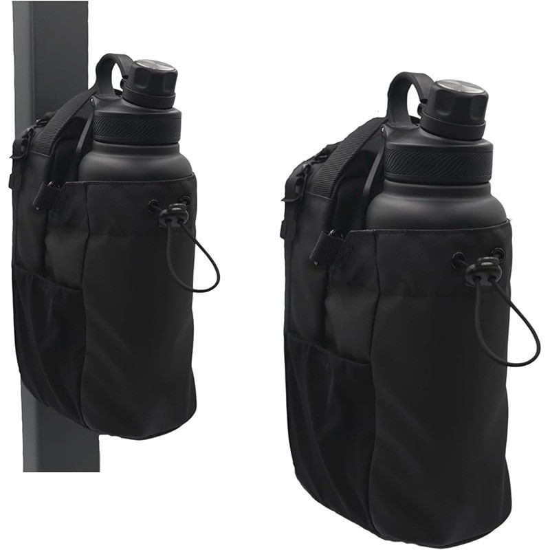 Sport si Outdoor - Echipament Sportiv - Accesorii echipament sportiv - Genti si borsete fitness - Geanta fitness Arvada Snap MagnetiPack, prindere magnetica, compartiment sticla, negru, 25x15x11cm - Infinity.ro
