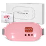 Ingrijire personala si Cosmetice - Sanatate si wellness - Articole wellness - Aparate si dispozitive de masaj - Centura Masaj si Incalzire Arvada® Relief, Anti Dureri Menstruale, 3 Trepte Vibratii, Portabil, Acumulator, Talie, Roz - Infinity.ro