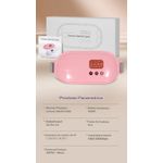 Ingrijire personala si Cosmetice - Sanatate si wellness - Articole wellness - Aparate si dispozitive de masaj - Centura Masaj si Incalzire Arvada® Relief, Anti Dureri Menstruale, 3 Trepte Vibratii, Portabil, Acumulator, Talie, Roz - Infinity.ro