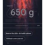 Casa si Gradina - Gradinarit si plante - Utilaje gradina - Aspiratoare, suflante si tocatoare - Suflanta Arvada AeroFlux, portabila, 40000 RPM, 2000kW, negru, cu 2 acumulatori lithium - Infinity.ro