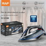 Electronice si Electrocasnice - Ingrijirea tesaturilor - Fiare de calcat - Fier de calcat RAF R.1215J 2600W, talpa ceramica, jet abur 120g, abur reglabil, rezervor 270ml, protectie supraincalzire - Infinity.ro