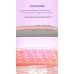 Ingrijire personala si Cosmetice - Sanatate si wellness - Articole wellness - Aparate si dispozitive de masaj - Centura Masaj si Incalzire Arvada® Relief, Anti Dureri Menstruale, 3 Trepte Vibratii, Portabil, Acumulator, Talie, Alb - Infinity.ro