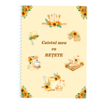 Carti si Birotica - Rechizite - Caiete - Caiete dictando - Caiet pentru Retete, A4, cu Spirala, 110 pagini, Coperta personalizabila - Infinity.ro