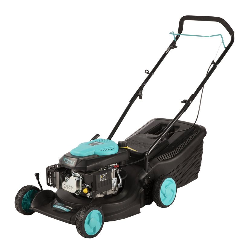 Casa si Gradina - Gradinarit si plante - Utilaje gradina - Masini de tuns iarba - Masina de tuns gazon Detoolz, 3.5CP, 146CC, latime de taiere 40 cm, colector 40L - Infinity.ro