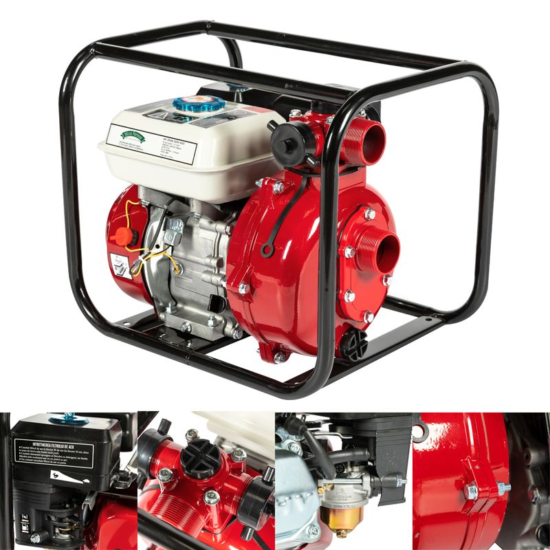 Casa si Gradina - Gradinarit si plante - Instalatii si accesorii pentru irigatii - Pompe apa - Motopompa de presiune inalta 2" 7CP 210cc 30 mc/h 4T benzina - Infinity.ro