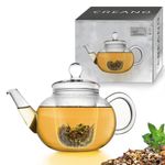 Casa si Gradina - Bucatarie si vesela - Vase pentru gatit - Ceainice si infuzoare - Ceainic din sticla Creano, 0,8 L, cu infuzor din sticla si capac, pentru ceai vrac - Infinity.ro
