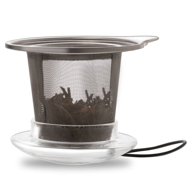 Casa si Gradina - Bucatarie si vesela - Vase pentru gatit - Ceainice si infuzoare - Cana pentru ceai Creano Jumbo, 450 ml, sticla borosilicata, cu maner - Infinity.ro