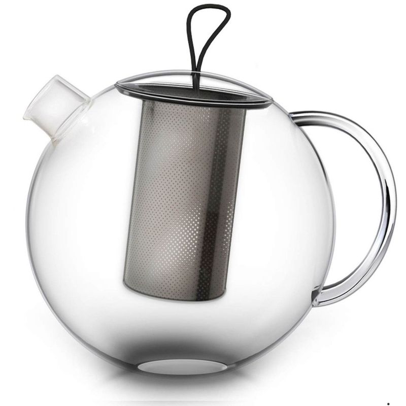 Casa si Gradina - Bucatarie si vesela - Vase pentru gatit - Ceainice si infuzoare - Ceainic din sticla Creano Jumbo, 2 L, cu infuzor din inox si capac - Infinity.ro