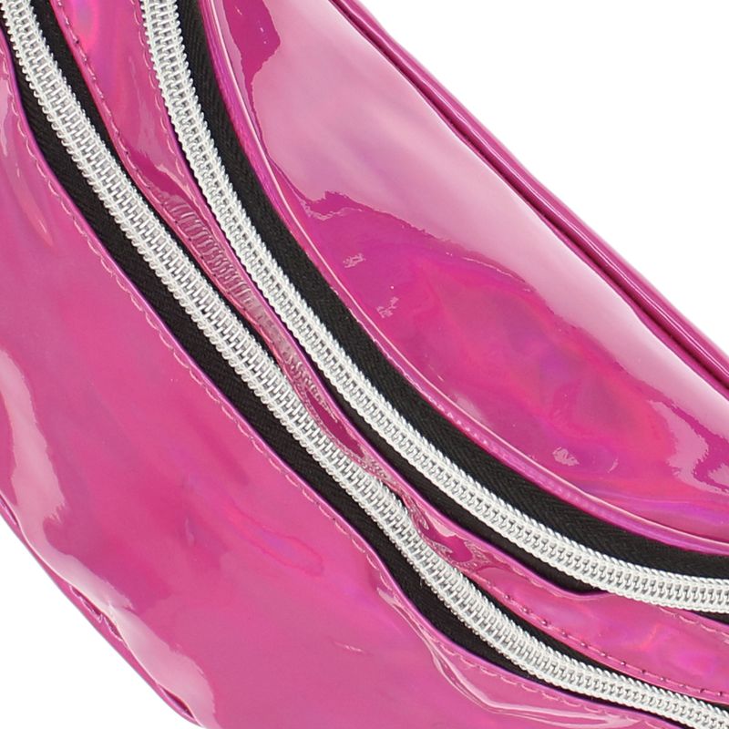 Fashion, accesorii si bijuterii - Femei - Accesorii femei - Genti si rucsacuri femei - Borseta, din material sintetic, ButicCochet, 30 x 12 cm, 2 compartimente, Fucsia - BRS536 - Infinity.ro
