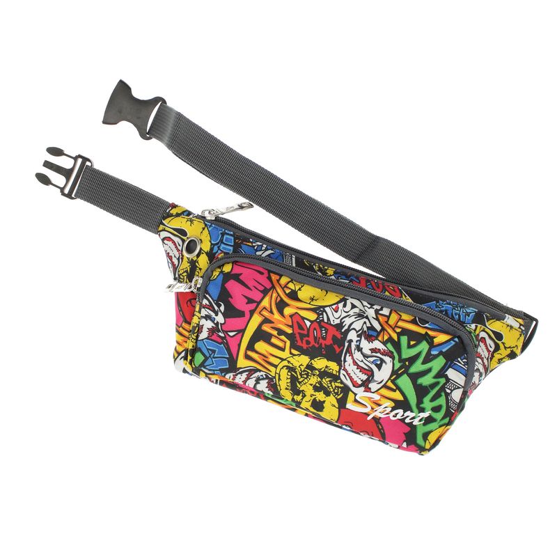 Fashion, accesorii si bijuterii - Femei - Accesorii femei - Genti si rucsacuri femei - Borseta, din material sintetic, ButicCochet, 23 x 11 cm, 2 compartimente, Multicolor - BRS506 - Infinity.ro