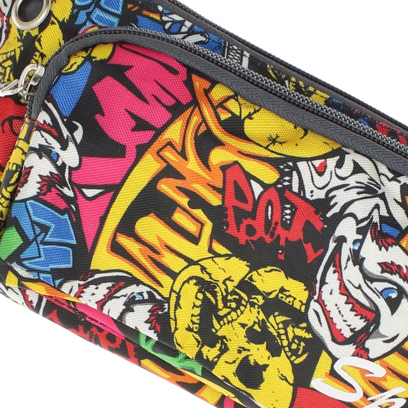 Fashion, accesorii si bijuterii - Femei - Accesorii femei - Genti si rucsacuri femei - Borseta, din material sintetic, ButicCochet, 23 x 11 cm, 2 compartimente, Multicolor - BRS506 - Infinity.ro
