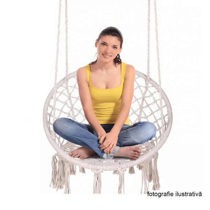 Casa si Gradina - Gradina si terasa - Mobilier exterior - Scaune si sezlonguri gradina - Scaun suspendabil, roz, AMADO 2 NEW - Infinity.ro