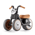 Jucarii, Copii si Bebe - Jucarii si jocuri - Jucarii de exterior - Masinute si vehicule pentru copii - Motocicletă fără pedale pentru copii, bicicletă pentru echilibru cu lumini și muzică, roți duble, pentru 18+ luni - Infinity.ro
